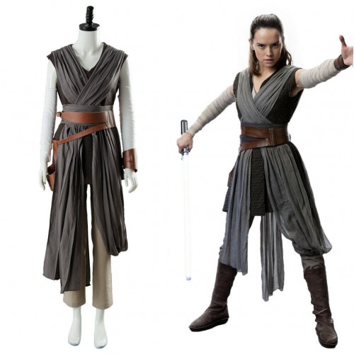 Rey Cosplay Costume Рей последний джедай